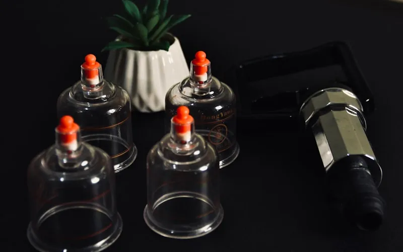 Ventouses en verre pour hijama